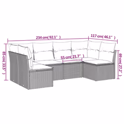 VidaXL 3217395 ensemble de meubles de jardin