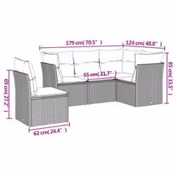 VidaXL 3217643 ensemble de meubles de jardin