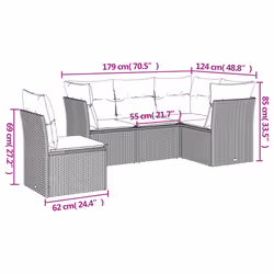 VidaXL 3217646 ensemble de meubles de jardin