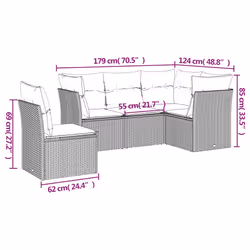 VidaXL 3217652 ensemble de meubles de jardin