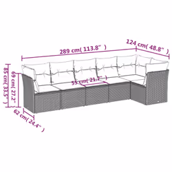 VidaXL 3217655 ensemble de meubles de jardin