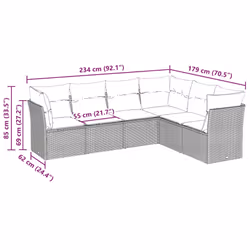 VidaXL 3217682 ensemble de meubles de jardin - Vue supplémentaire 6