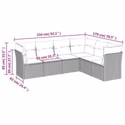 VidaXL 3217683 ensemble de meubles de jardin