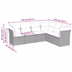 VidaXL 3217685 ensemble de meubles de jardin