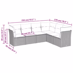 VidaXL 3217688 ensemble de meubles de jardin - Vue supplémentaire 6