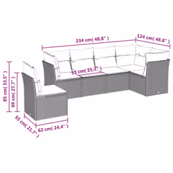 VidaXL 3217700 ensemble de meubles de jardin - Vue supplémentaire 6