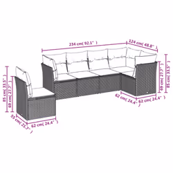 VidaXL 3217702 ensemble de meubles de jardin - Vue supplémentaire 6