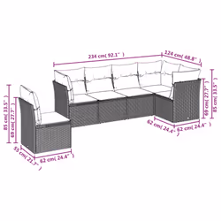 VidaXL 3217712 ensemble de meubles de jardin - Vue supplémentaire 6