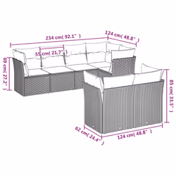 VidaXL 3217896 ensemble de meubles de jardin - Vue supplémentaire 6