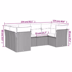 VidaXL 3218109 ensemble de meubles de jardin