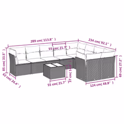 VidaXL 3218176 ensemble de meubles de jardin - Vue supplémentaire 7