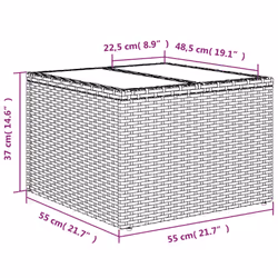 VidaXL 3218246 ensemble de meubles de jardin - Vue supplémentaire 8