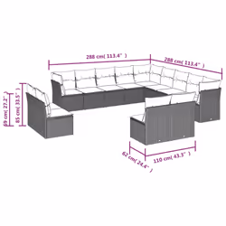 VidaXL 3218500 ensemble de meubles de jardin - Vue supplémentaire 6