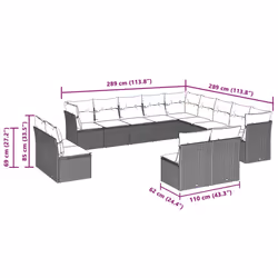 VidaXL 3218502 ensemble de meubles de jardin - Vue supplémentaire 6