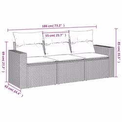 VidaXL 3218652 ensemble de meubles de jardin
