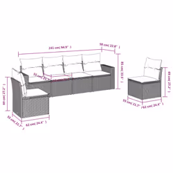 VidaXL 3218799 ensemble de meubles de jardin