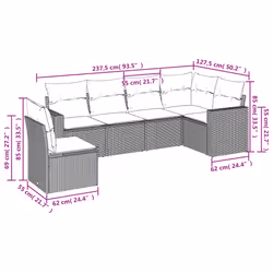 VidaXL 3219015 ensemble de meubles de jardin