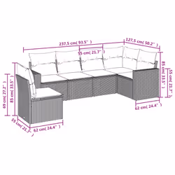 VidaXL 3219030 ensemble de meubles de jardin