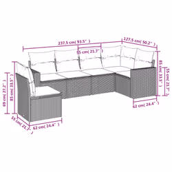 VidaXL 3219032 ensemble de meubles de jardin