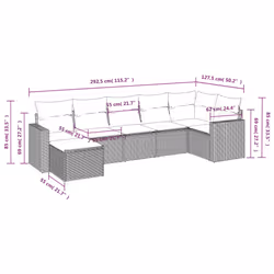 VidaXL 3219283 ensemble de meubles de jardin