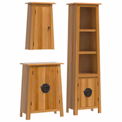 VidaXL 3223455, Bois, 3 pièce(s)