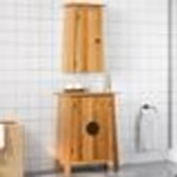 vidaXL Ensemble de meubles de salle de bain 2 pcs bois de pin massif