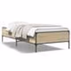 vidaXL Cadre de lit sans matelas chêne sonoma 90x190 cm - 90 x 190 cm