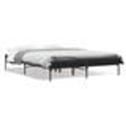 vidaXL Cadre de lit sans matelas noir 120x200 cm - 120 x 200 cm