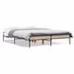 vidaXL Cadre de lit sans matelas chêne sonoma 140x190 cm - 140 x 190 cm