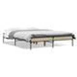 vidaXL Cadre de lit sans matelas chêne sonoma 140x190 cm - 140 x 190 cm