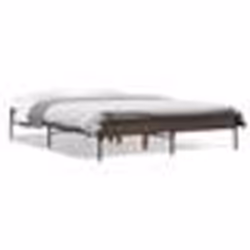 vidaXL Cadre de lit sans matelas chêne marron 140x190 cm - 140 x 190 cm