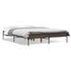 vidaXL Cadre de lit sans matelas chêne marron 140x190 cm - 140 x 190 cm