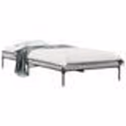 vidaXL Cadre de lit sans matelas sonoma gris 90x190 cm - 90 x 190 cm