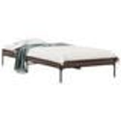 vidaXL Cadre de lit sans matelas chêne marron 90x190 cm - 90 x 190 cm