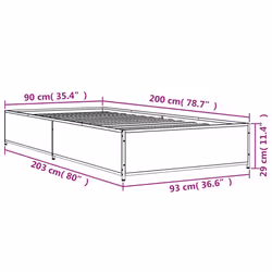 VidaXL 845108 sommier - Vue supplémentaire 8