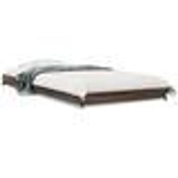 vidaXL Cadre de lit sans matelas chêne marron 90x200 cm - 90 x 200 cm