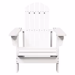 VidaXL 4007243 chaise d'extérieur Terrace Bois de pin Blanc