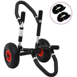 Vidaxl - Chariot de sup pour planche de surf pliable 45 kg aluminium