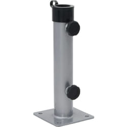 Vidaxl - Base de parasol pour mât Ø38/48 mm argenté acier