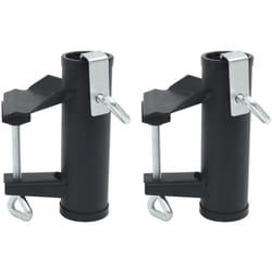 Vidaxl - Pinces à parasol pour balcon 2 pcs 25-38 mm acier