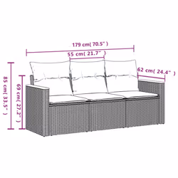 VidaXL 3225755 ensemble de meubles de jardin - Vue supplémentaire 6