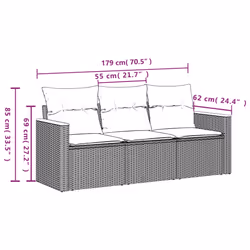 VidaXL 3225762 ensemble de meubles de jardin - Vue supplémentaire 6