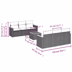 VidaXL 3225790 ensemble de meubles de jardin - Vue supplémentaire 7