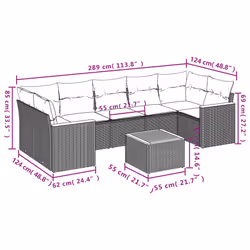 VidaXL 3225815 ensemble de meubles de jardin - Vue supplémentaire 8