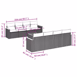VidaXL 3225817 ensemble de meubles de jardin - Vue supplémentaire 7
