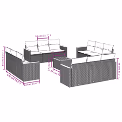 VidaXL 3225835 ensemble de meubles de jardin - Vue supplémentaire 7