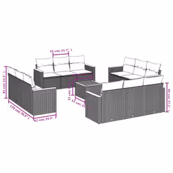 VidaXL 3225838 ensemble de meubles de jardin - Vue supplémentaire 7