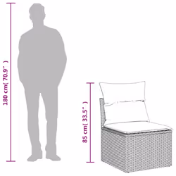 VidaXL 3225843 ensemble de meubles de jardin - Vue supplémentaire 8