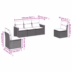 VidaXL 3225856 ensemble de meubles de jardin - Vue supplémentaire 6