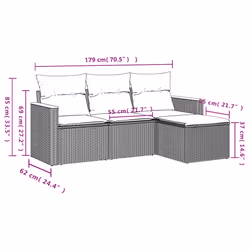 VidaXL 3225913 ensemble de meubles de jardin - Vue supplémentaire 7